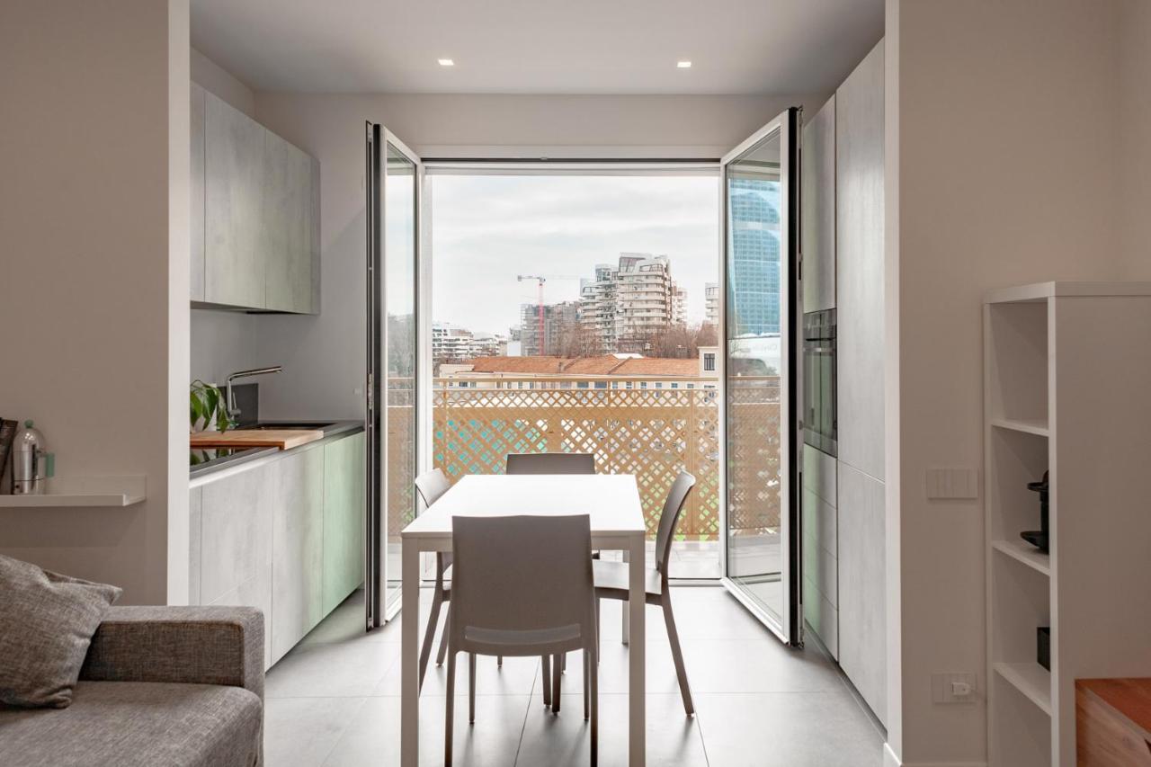 Bnbutler - Flavio Gioia, 5 - Appartamento Con Vista, Citylife 米兰 外观 照片